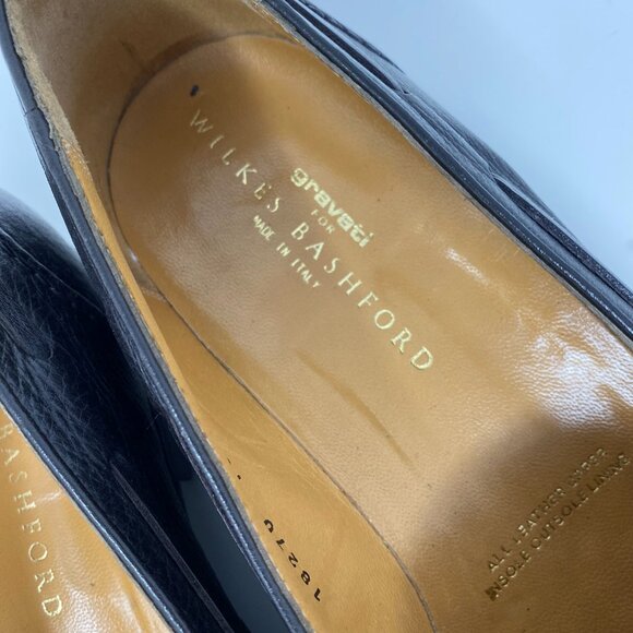 gravati for wilkes bashford leather slip on loafers main image 5